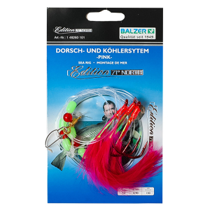 Оснастка морская Cod and Coalfish System 150см pink