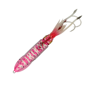 Приманка кальмар Savage Gear Swimsquid inchiku 120g 90мм Розовый Glow