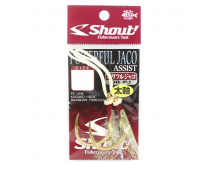 Крючки Assist  Shout Jaco Hook 08-PJ 5/0 Rainbow Thread
