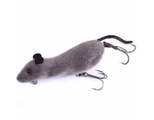 Мышь для ловли тайменя "Мышара №3"(серая)