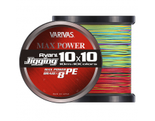 Плетеный шнур Varivas Avani Jigging 10x10 Max Power PEx8 #5 1200m